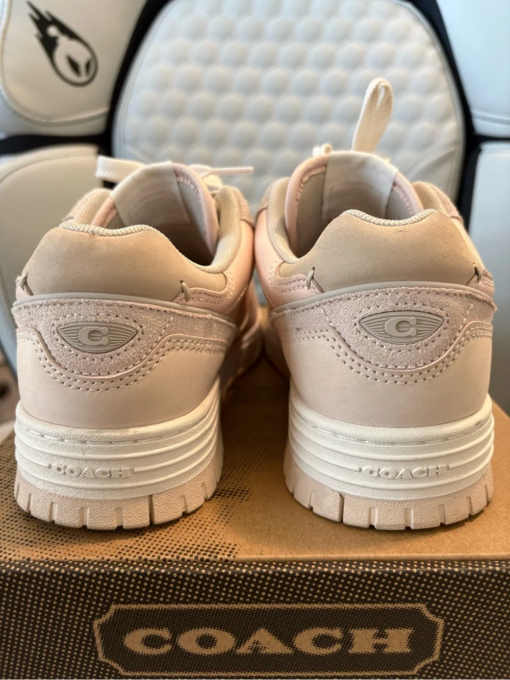 COACH Soho Sneaker in Blush Pink